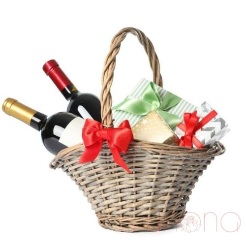Sweet Gift Basket with Surprise